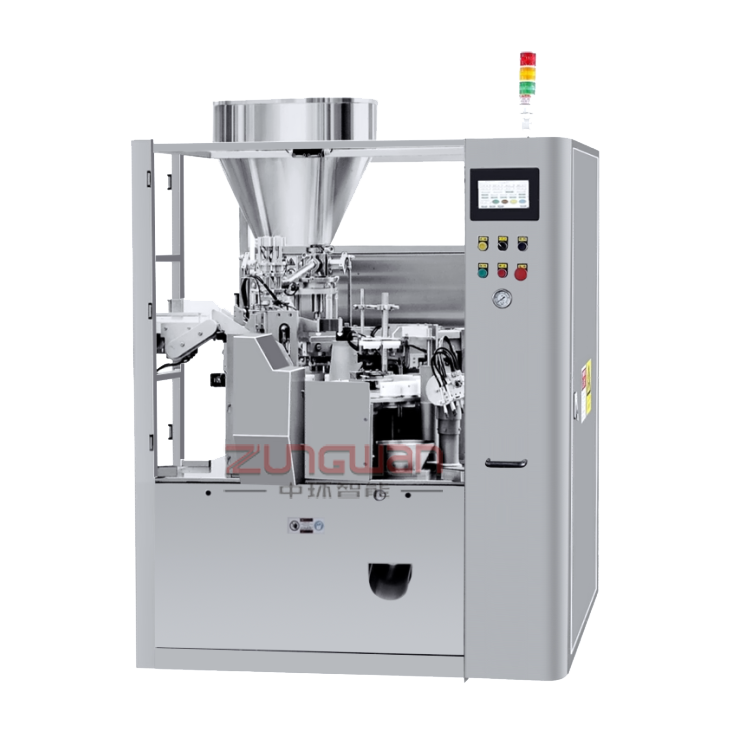 ZHDF-160B全自動雙頭軟管灌裝封尾機