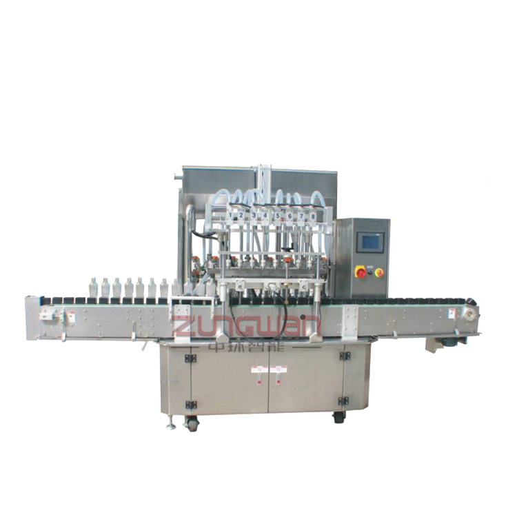 ZHR-8全自動乳液活塞八頭灌裝機(jī)