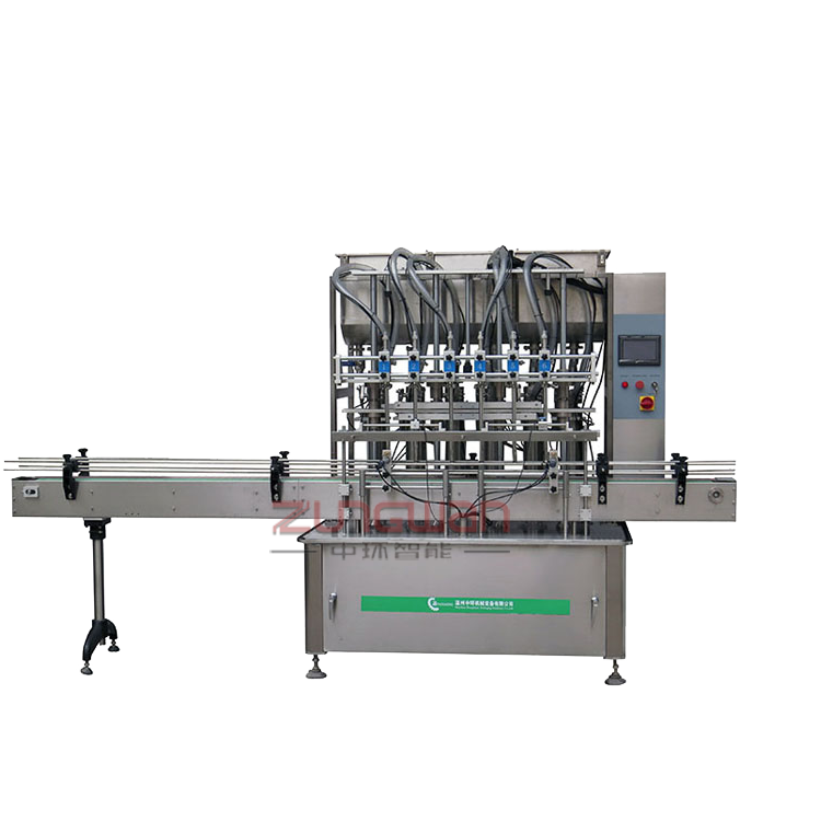 ZHR-6全自動乳液六頭活塞灌裝機(jī)