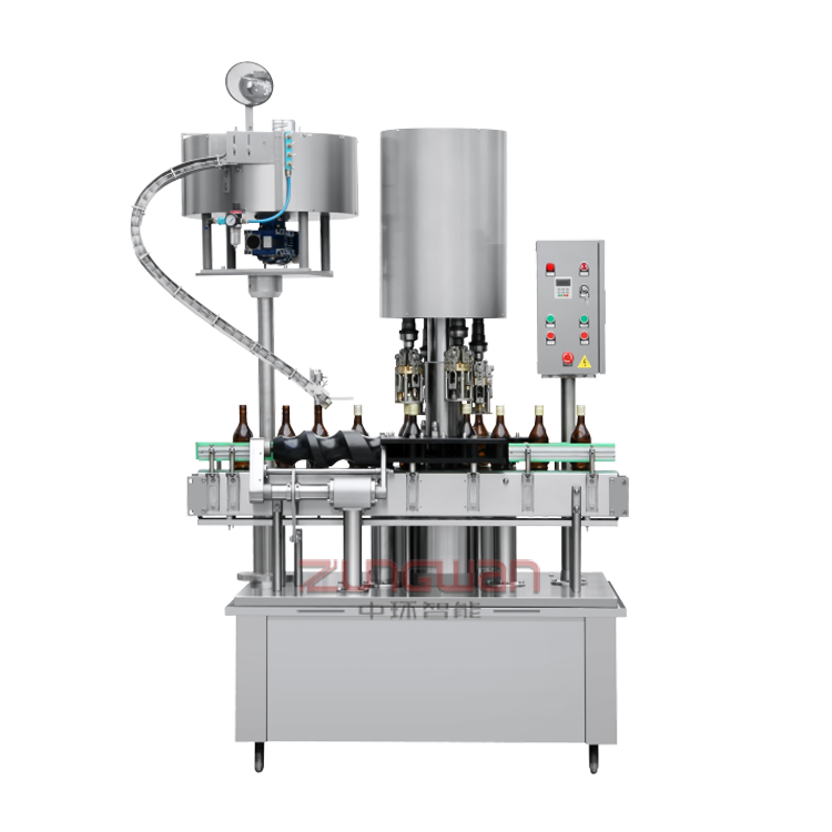 ZHFG-1938S全自動回轉(zhuǎn)式鋁蓋壓紋封口機
