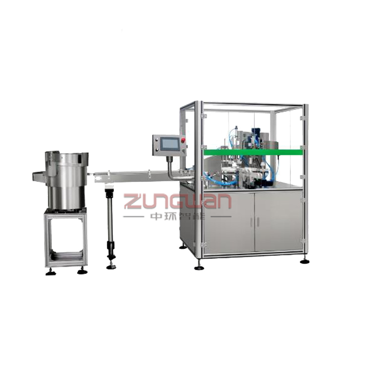 ZHY-50C全自動藥品液體噴劑灌裝旋蓋機(jī)
