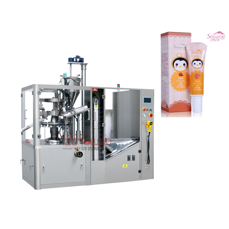 紹興金屬管灌裝封尾機(jī)，塑料復(fù)合軟管定量充填封口機(jī)