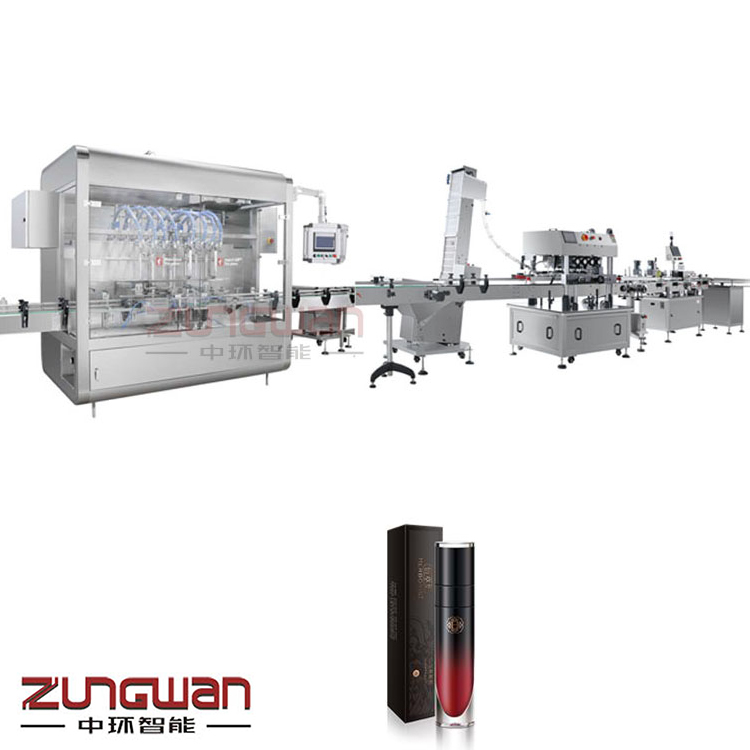 全自動乳液灌裝機，南京旋蓋機，品牌好貼標機，灌裝生產(chǎn)線