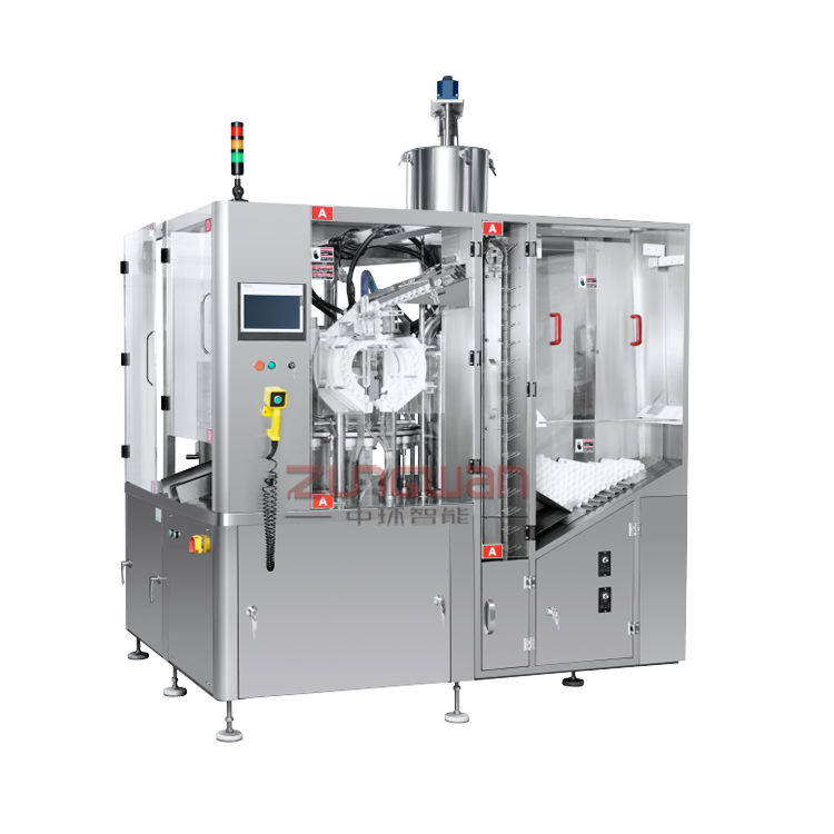 全自動軟管灌裝封尾機特性探究